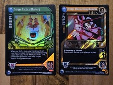 DBGT TCG Foils Rare Unlimited #231 & Uncommon Limited #131 Ottime/NM