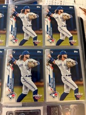 Bo Bichette 4 Rookie Card lot 2020 Topps Opening Day #173 Toronto Blue Jays RC
