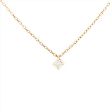 ete diamond Necklace K10(YG) 0.7g