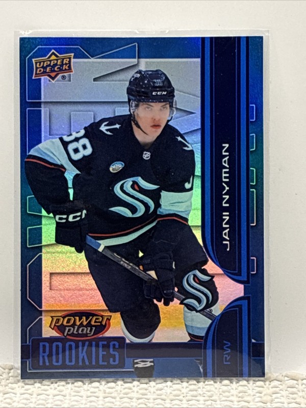 Seattle Kraken - Jani Nyman - 2025-26 UD Extended - Power Play Rookies - #PY-24