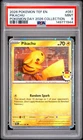 2026 POKEMON TEF EN-TEMPORAL FORCES POKEMON DAY 2026 COLLECTION PIKACHU PSA 9