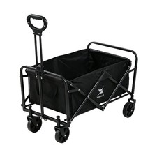 ENJOYER LIFE Wagon Folding Cart Collapsible Garden Beach Utility Outdoor Camping