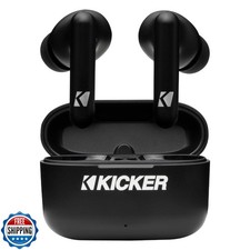 KICKER TWS2 True Wireless Earbuds, Bluetooth Earbuds with Microphone, Environ