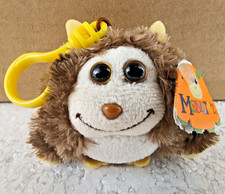 TY Monstaz - ROCKO the Brown Monster (Plastic Key Clip - 3 inch) - MWMTs