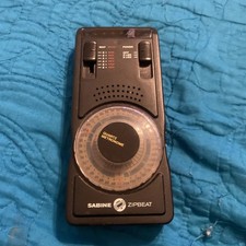   Sabine Zipbeat Quartz Metronome 9 Volt 8 LED w/ Kick Stand  Headphone Jack  
