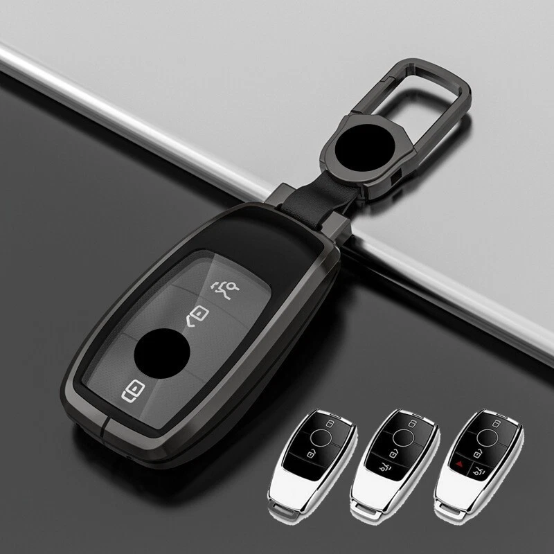 Zinc Alloy TPU Car Key Fob Case Cover For Mercedes Benz E S A C G CLS W221 W177 — 第 3/4 张图片