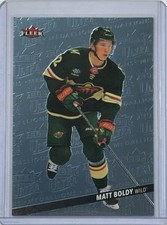 2025-26 Upper Deck Fleer Ultra Medallions Platinum #M-32 Matt Boldy 013/100