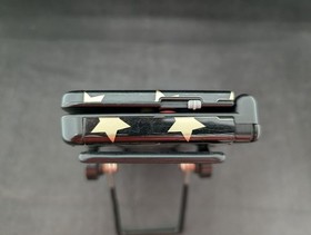 B3286 Nintendo new 3DS console Black Plate 029 Japan w/game adapter fx