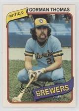 1980 O-Pee-Chee Gorman Thomas #327 0m8e