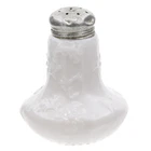 Victorian EAPG Dithridge Beaded Bottom Milk Glass Single Salt Shaker 3" Tall