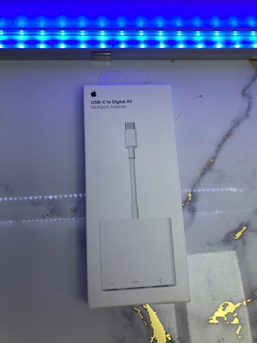 Genuine Apple A2119 USB-C Digital AV Multiport Adapter For iPad Air 4th 5th Gen - 第 1/2 張圖片