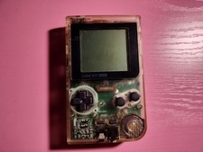 Nintendo Game Boy Pocket Handheld System MGB-001 Clear 1996 Tested Working
