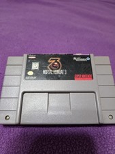 Mortal Kombat 3 (Super Nintendo, 1995) Cleaned & Tested, SNES