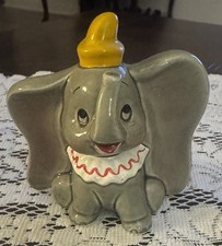 Vintage Walt Disney Ceramic Dumbo the Elephant Figurine - Japan - 3.5