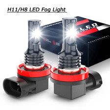 For Honda Fit 2007-2020 - 2x H11 LED Fog Driving Light Bulbs White 6000k