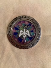 Geocoin 2008 Peace on Earth Goodwill to Men Geocache Coin