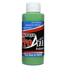 Face Painting Makeup - ProAiir Waterproof Makeup - 2.1 oz 60ml Green Screen