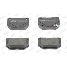 JURID Bremsbeläge Bremsbelegsatz hinten für Subaru Impreza Station Wagon