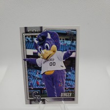 DINGER 2026 Topps Series 1 Baseball Celebration #M-4 Colorado Rockies MLB Mascot