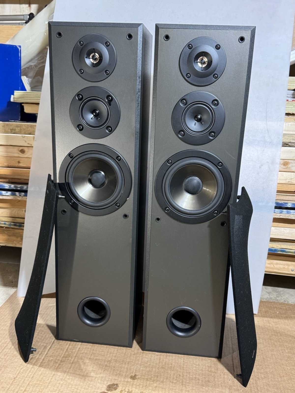 Sony SS-MF315 Tower Front Floor Home Theater Surround Sound System Speakers