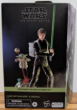 Star Wars The Black Series Luke Skywalker & Grogu Deluxe 2-Pack Action Figures