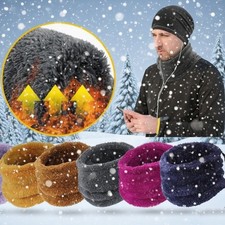 Winter Neck Warmer Gaiter Windproof Fleece Ski Face Mask Scarf for Cold Weather