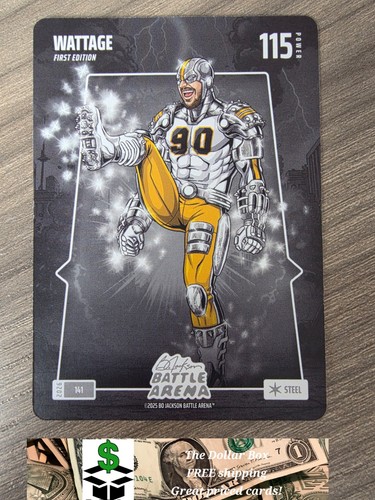 2026 Bo Jackson Battle Arena Wattage T.J. Watt Card 141