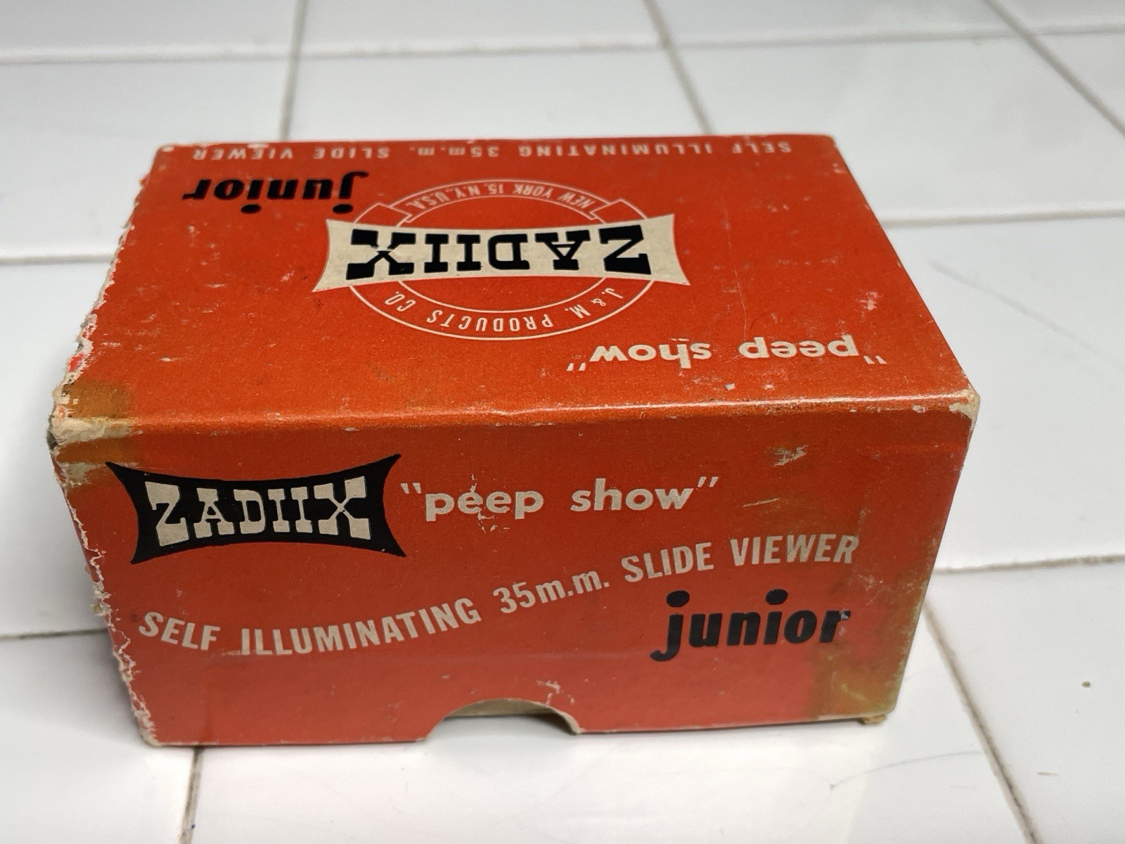 Vintage Zadiix Jr. Peep Show 35mm Slide Viewer