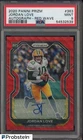 2020 Panini Prizm Red Wave #363 Jordan Love RC Rookie AUTO /149 PSA 9