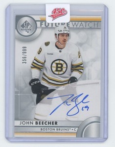 2023-24 UD SP Authentic Future Watch John Beecher Auto 356/999