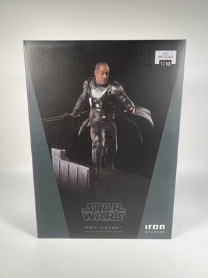 Star Wars Iron Studios Moff Gideon BDS Art 1/10 Polystone Statue Mandalorian