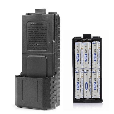 6xAA Battery for Case for Shell Box For Two Way Radio UV-5R UV-5RE Plus
