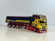 WSI truck models, Scania R Highline 6X2 Tag Axle + Tipper Trailer 3Axle , PWT