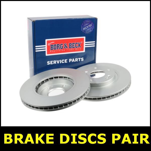 Brake Discs Pair Front Fits HYUNDAI SANTA FE TRAJET I II 2.0 2.2 2.4 2.7 7099