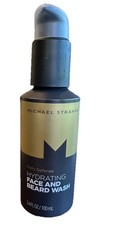 Michael Strahan Hydrating Face  Beard Wash Men  s Grooming and Skincare 3.4 oz.