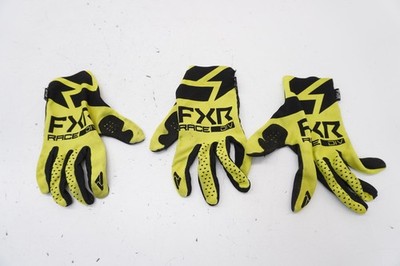 FXR Racing Pro Fit Air MX Gloves Hi Vis/Black Mens Size Large #2 K4