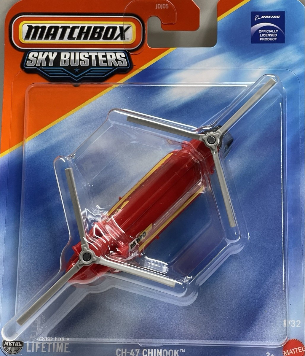 2025 Matchbox Sky Busters® #1 Boeing® CH-47 Chinook RED | FSC | eBay