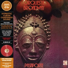 Orquestra Broadway - Pasaporte New Vinyl LP Colored Vinyl, Ltd Ed, Red, Deluxe