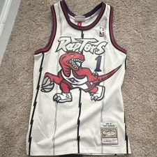 Mitchell & Ness Toronto Raptors Tracy McGrady Jersey White Size S
