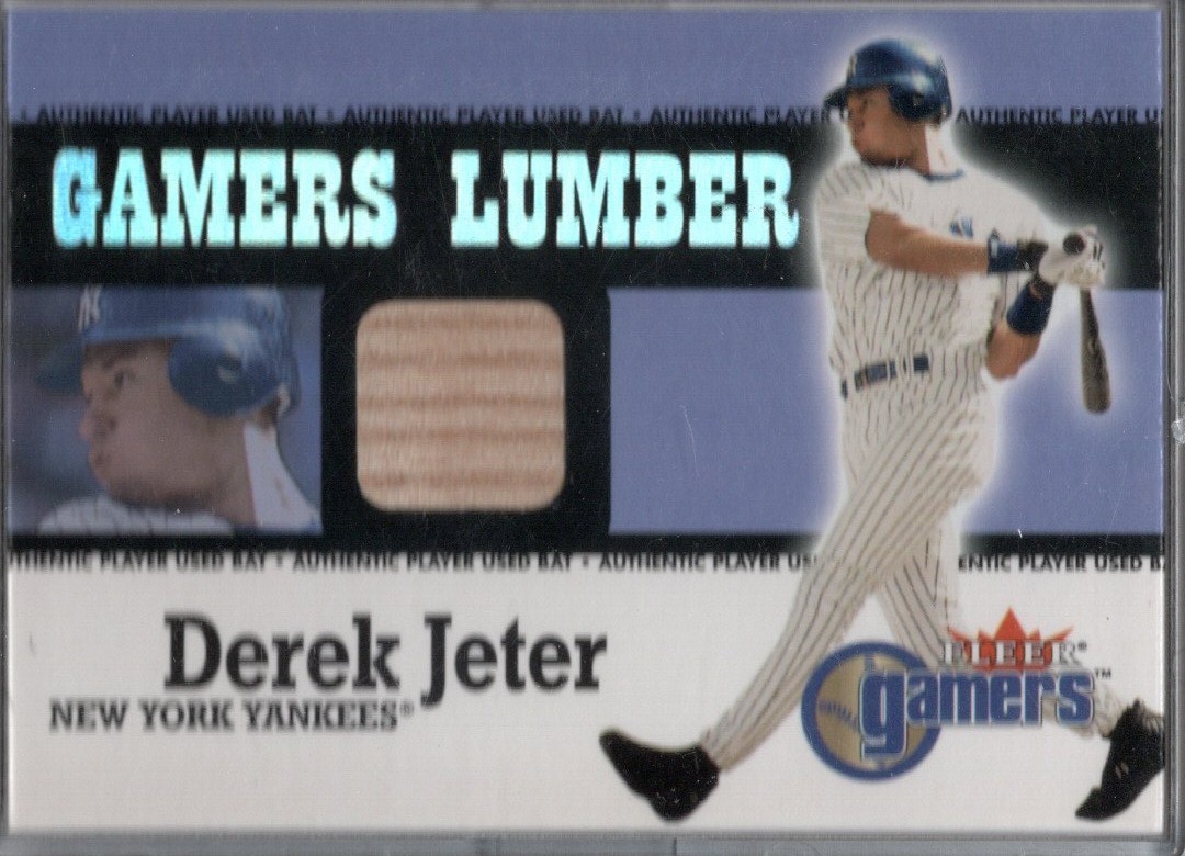 2000 Fleer Gamers - Gamers Lumber Derek Jeter