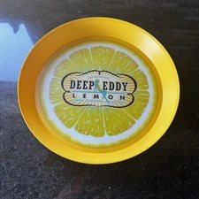 Deep Eddy Lemon Flavored Vodka Serving Tray 13" Austin's Original USA Bar