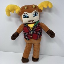 Moosecraft Plushie Holiday Edition Musical Moose Toy Rotating Arms Legs Parody