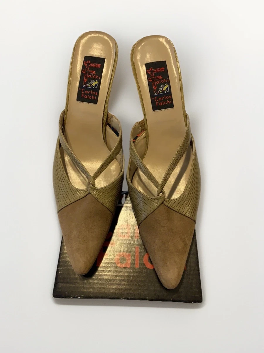 Carlos Falchi パンプス メタリック 36 carlos falchi shoes products for sale | eBay