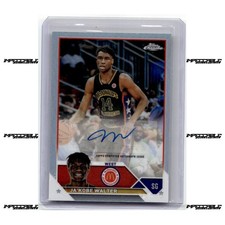 2023 Topps Chrome McDonald's A/A - #CA-JW Ja'Kobe Walter Rookie Refractor Auto