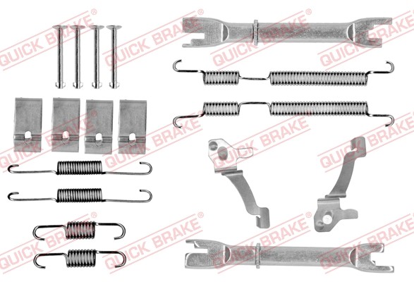 ZubehÖRsatz, Bremsbacken FÜR Hyundai I20 I (Pb, Pbt) - Quick Brake 105-0017S-image