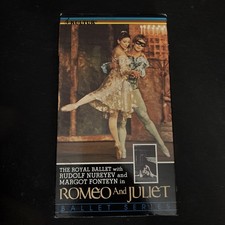 The Royal Ballet Series: Romeo and Juliet (VHS, 1988) Rudolf Nureyev