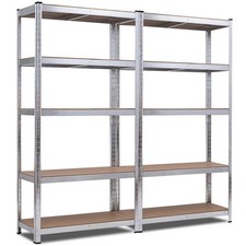71 in. Heavy Duty Storage Shelf Steel Metal Garage Rack 5-Level Adjustable Shelv