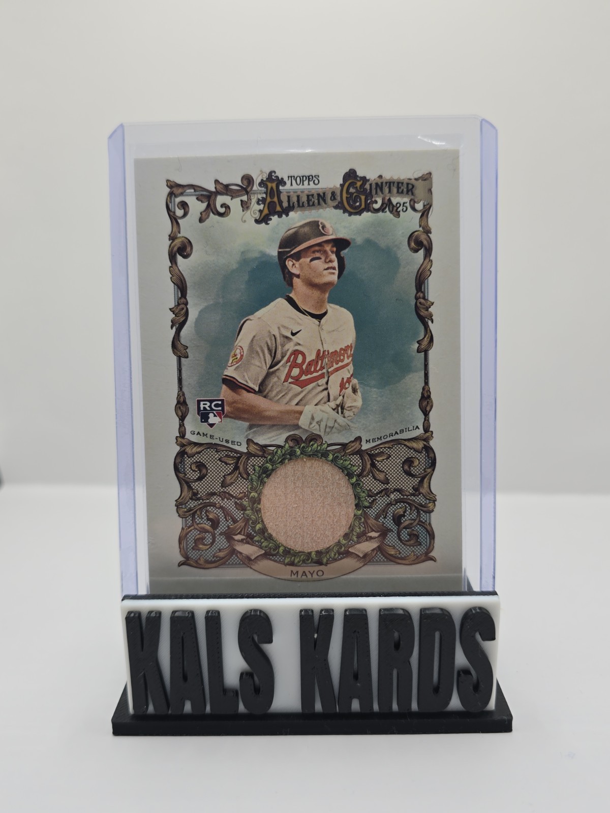 2025 Topps Allen & Ginter - Relics Coby Mayo #AGR-CM (MEM, RC)