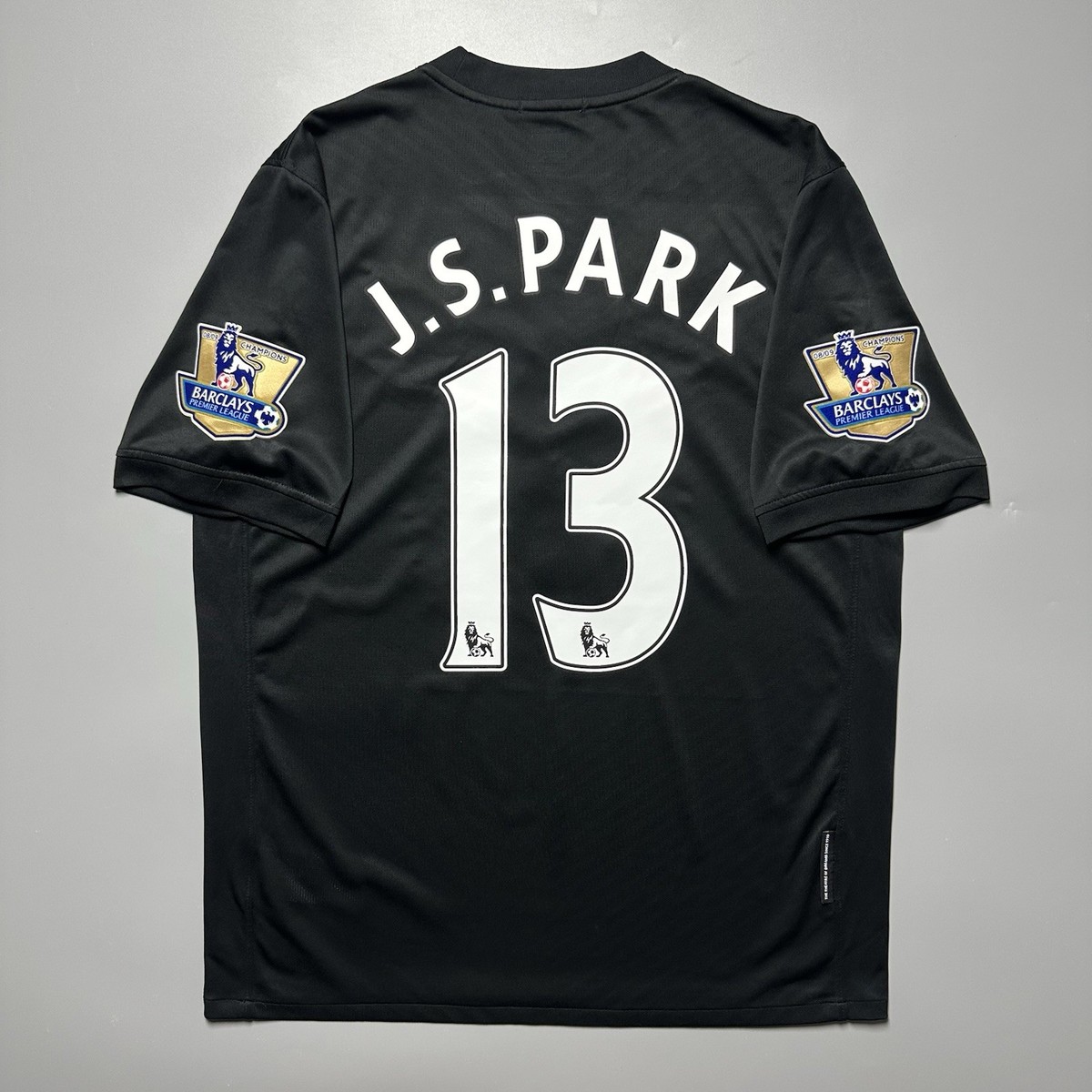 マンチェスター・ユナイテッド J.S.パーク 13 XL MAN UNITED NIKE 2009/2010 SOCCER AWAY JERSEY #13 J.S. PARK SIZE “M