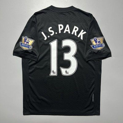 MAN UNITED NIKE 2009/2010 SOCCER AWAY JERSEY #13 J.S. PARK SIZE “M